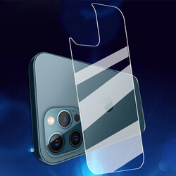 Apple iPhone 13 Pro Max Zore Back Maxi Glass Temperli Cam Arka Koruyucu - 4