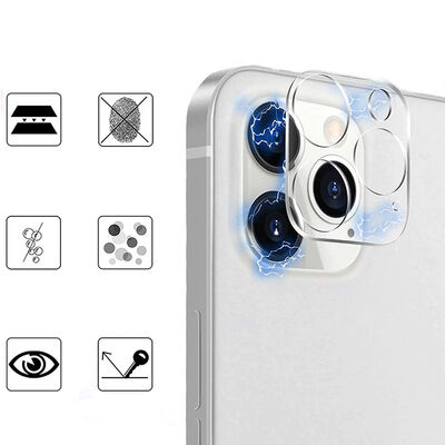 Apple iPhone 13 Pro Max Zore Camera Lens Protector Glass Film - 6