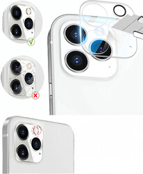 Apple iPhone 13 Pro Max Zore Kamera Lens Koruyucu Cam Filmi - 3
