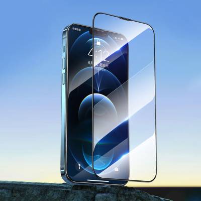 Apple iPhone 13 Pro Wiwu CZ-003 with Blue Light Technology Hydrophobic and Oleophobic Anti Glare Pro Glass Screen Protector - 6
