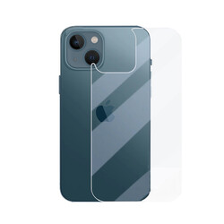 Apple iPhone 13 Zore Back Maxi Glass Temperli Cam Arka Koruyucu - 1