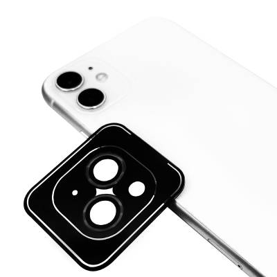 Apple iPhone 13 Zore CL-11 Safir Parmak İzi Bırakmayan Anti-Reflective Kamera Lens Koruyucu - 6
