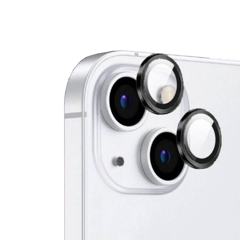 Apple iPhone 13 Zore CL-12 Premium Safir Parmak İzi Bırakmayan Anti-Reflective Kamera Lens Koruyucu - 11