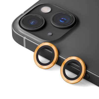 Apple iPhone 13 Zore CL-12 Premium Safir Parmak İzi Bırakmayan Anti-Reflective Kamera Lens Koruyucu - 13