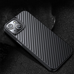 Apple iPhone 14 Case Aramid Carbon Fiber with Magsafe Wlons Radison Cover - 15
