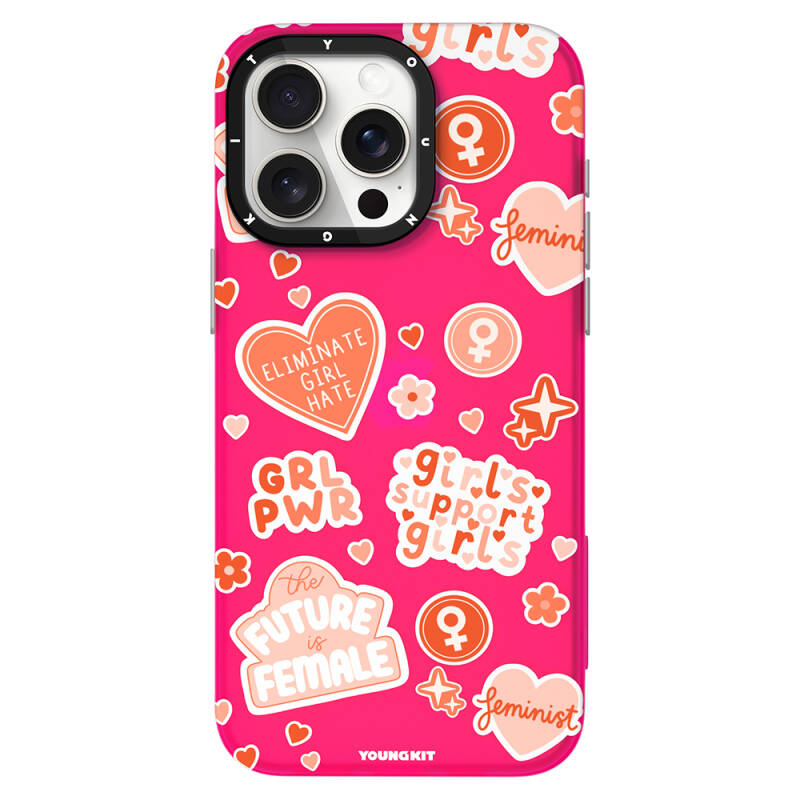 Apple iPhone 14 Case Bethany Green Designed Youngkit Sweet Language Cover - 4
