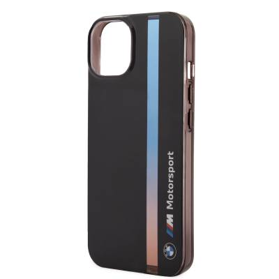 Apple iPhone 14 Case BMW Original Licensed Color Gradient Striped Design Cover - 6