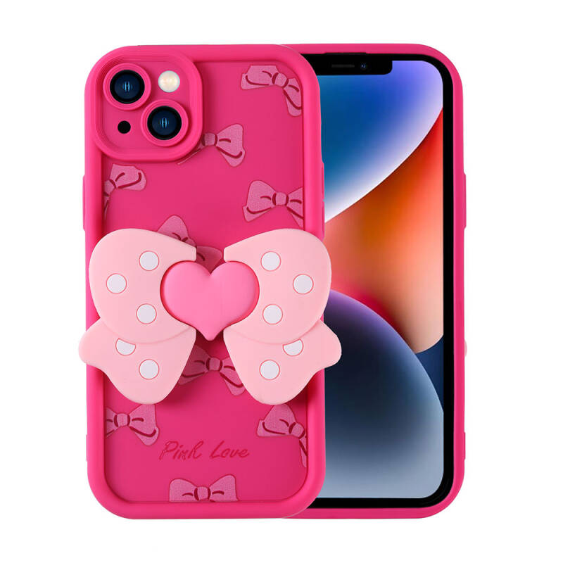 Apple iPhone 14 Case Camera Protected Figure Designed Zore Cover - 10