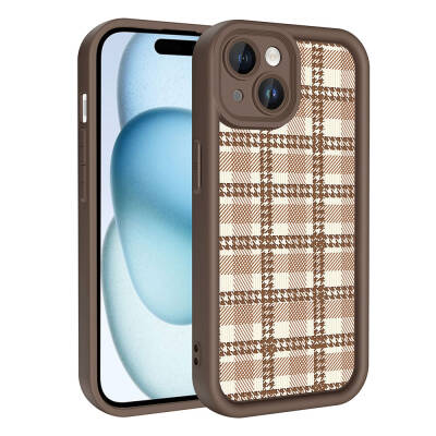 Apple iPhone 14 Case Camera Protected Printed Back Surface Zore Klas Cover - 2