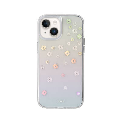 Apple iPhone 14 Case Flower Patterned with Stones Coehl Aster Cover - 1