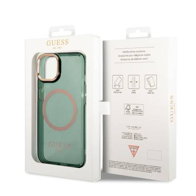 Apple iPhone 14 Case GUESS Magsafe Charge Feature Airbag Design Cover - 7