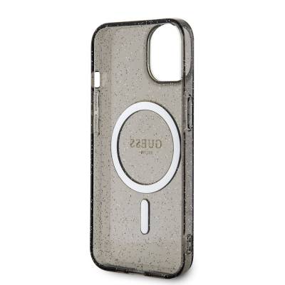 Apple iPhone 14 Case GUESS Magsafe Charging Glitter Cover - 3