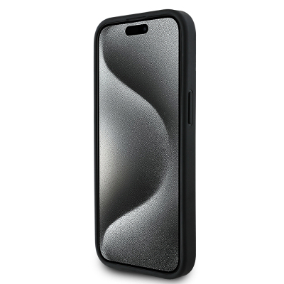 Apple iPhone 14 Case Guess Original Licensed Magsafe Charging Featured 4G Pattern Text Logo Cover - 22