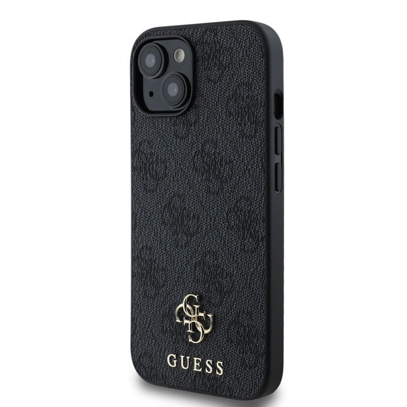 Apple iPhone 14 Case Guess Original Licensed Magsafe Charging Featured Small 4G Classic Cover - 3