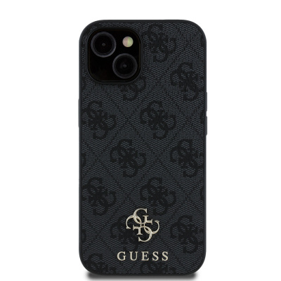 Apple iPhone 14 Case Guess Original Licensed Magsafe Charging Featured Small 4G Classic Cover - 4