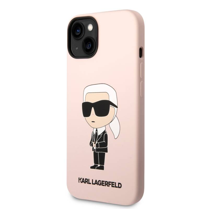 Apple iPhone 14 Case Karl Lagerfeld Silicone Karl Design Cover - 2