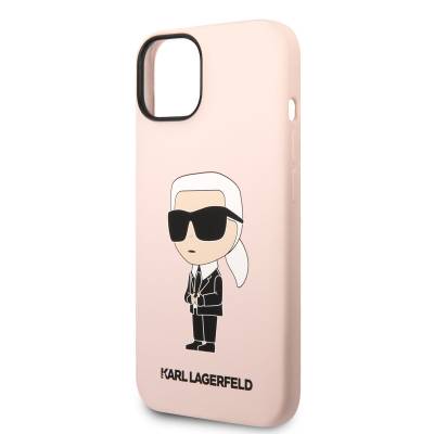 Apple iPhone 14 Case Karl Lagerfeld Silicone Karl Design Cover - 5