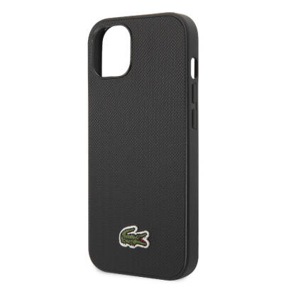 Apple iPhone 14 Case Lacoste Original Licensed PU Pique Pattern Back Cover with Iconic Crocodile Woven Logo - 6