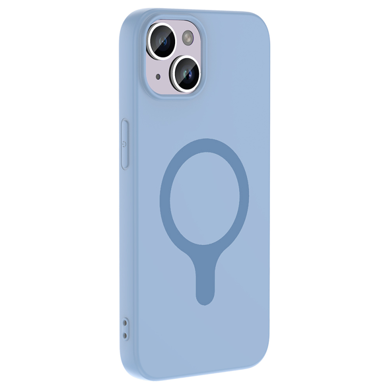Apple iPhone 14 Case M-Safe Charging Feature Zore Aris Silicone Cover - 15