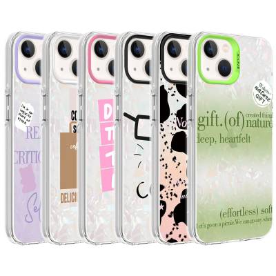 Apple iPhone 14 Case Marble Pattern Zore Marbello Cover - 6