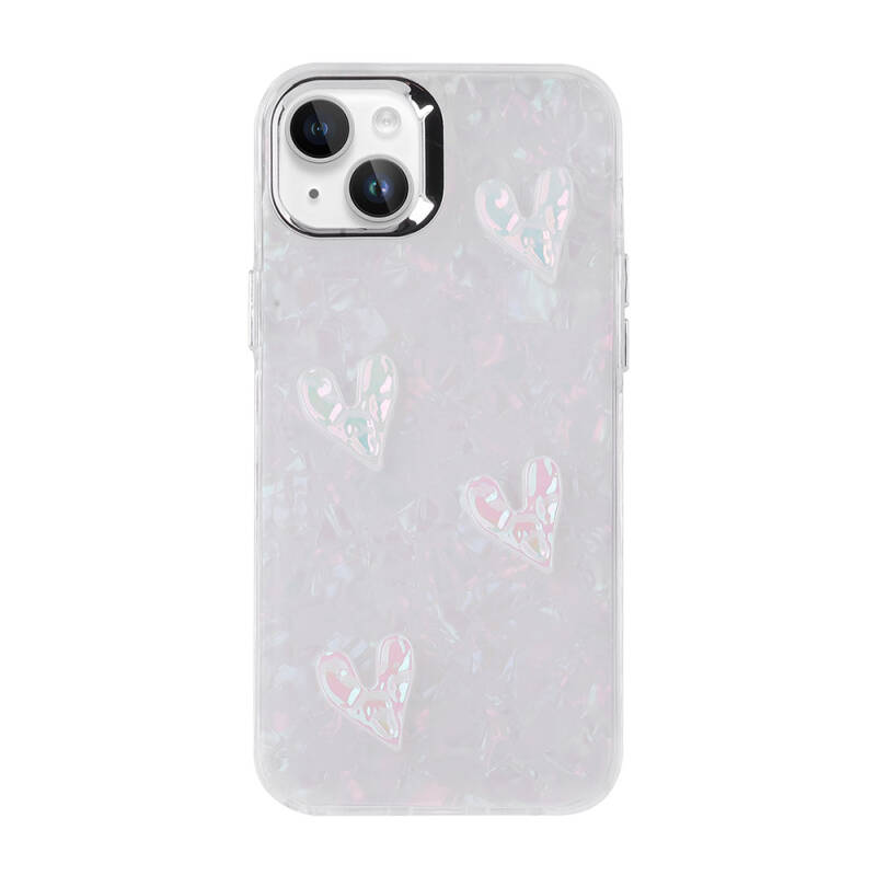 Apple iPhone 14 Case Relief Figured Shiny Zore Eralli Silicone Cover - 7