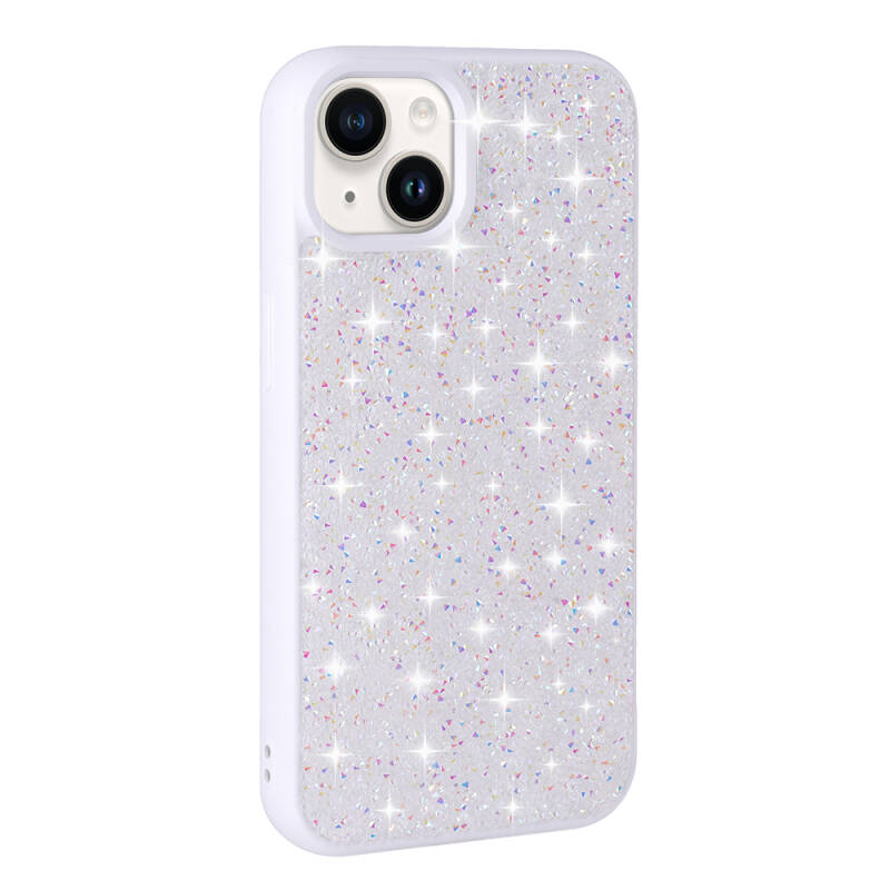 Apple iPhone 14 Case Shiny Stone Design Zore Diamond Cover - 4