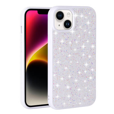 Apple iPhone 14 Case Shiny Stone Design Zore Diamond Cover - 6