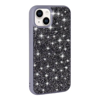 Apple iPhone 14 Case Shiny Stone Design Zore Diamond Cover - 12