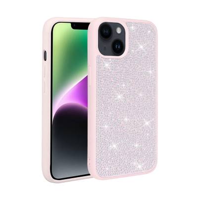 Apple iPhone 14 Case Shiny Stone Design Zore Stone Cover - 3