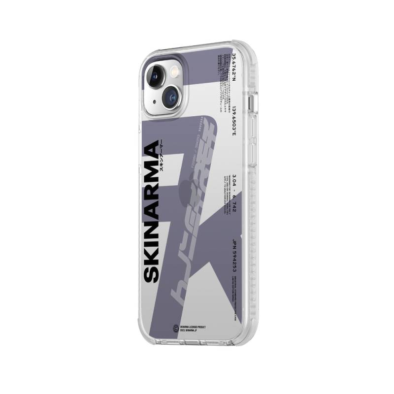 Apple iPhone 14 Case SkinArma Transparent Airbag Design Raku Cover - 6