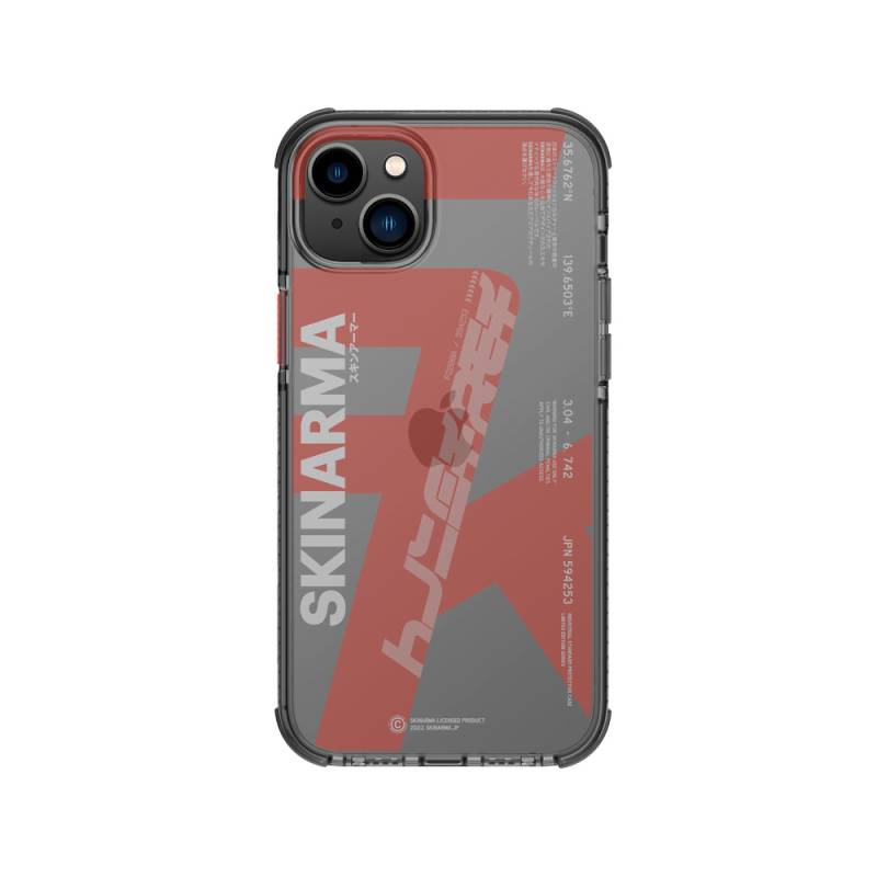 Apple iPhone 14 Case SkinArma Transparent Airbag Design Raku Cover - 9