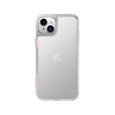 Apple iPhone 14 Case SkinArma Transparent Airbag Design Saido Cover - 4