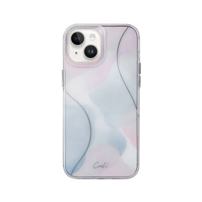Apple iPhone 14 Case Wavy Line Patterned Coehl Palette Cover - 1