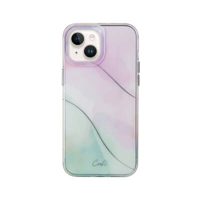 Apple iPhone 14 Case Wavy Line Patterned Coehl Palette Cover - 2