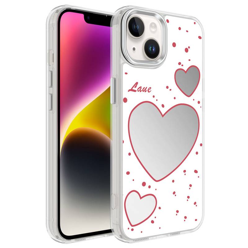 Apple iPhone 14 Case With Airbag Shiny Design Zore Mimbo Cover - 5