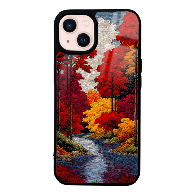Apple iPhone 14 Case with Camera Protector, Patterned Zore Lusi Cover - 6