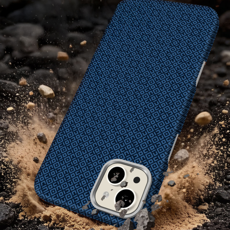 Apple iPhone 14 Case with M-Safe Charging Feature, Zore Paris Vax Hard PC Cover - 9