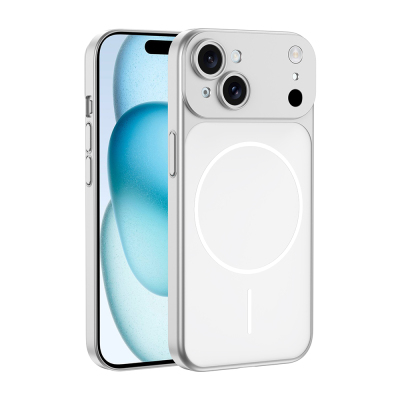 Apple iPhone 14 Case Zore M-Safe Charging Camera Protection Spark Cover - 3