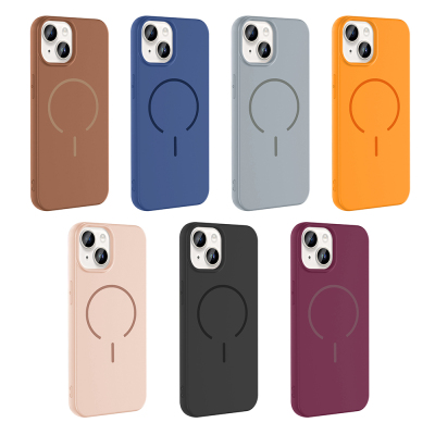 Apple iPhone 14 Case Zore Meta Cover with M-safe Charging Feature - 23