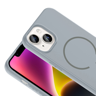 Apple iPhone 14 Case Zore Meta Cover with M-safe Charging Feature - 21