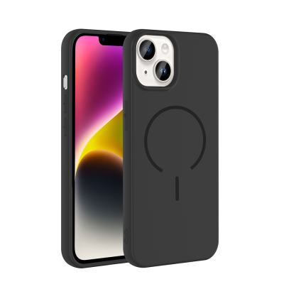 Apple iPhone 14 Case Zore Meta Cover with M-safe Charging Feature - 3