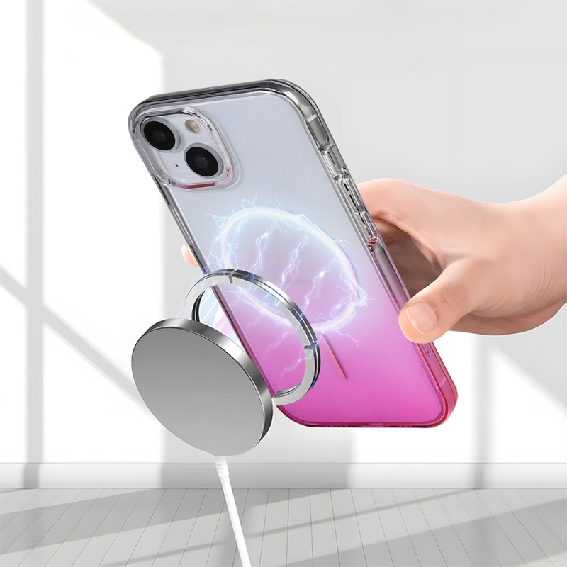 Apple iPhone 14 Case Zore Septic Silicone Cover M-Safe Charging Feature - 19