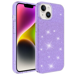 Apple iPhone 14 Case Zore Shining Silicon - 3