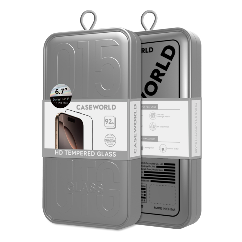Apple iPhone 14 CaseWorld HD Serisi 0.33mm Temperli Cam Ekran Koruyucu - 7