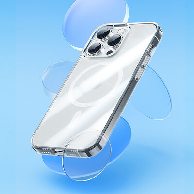 Apple iPhone 14 Kılıf Benks ​​​​​​Crystal Series Clear Kapak Ekran Koruyucu Hediyeli - 6