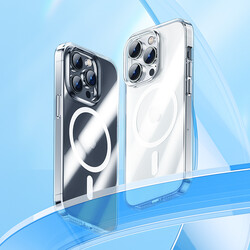 Apple iPhone 14 Kılıf Benks ​​​​​​Crystal Series Clear Kapak Ekran Koruyucu Hediyeli - 3