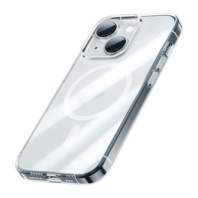 Apple iPhone 14 Kılıf Benks ​​​​​​Crystal Series Clear Kapak Ekran Koruyucu Hediyeli - 1