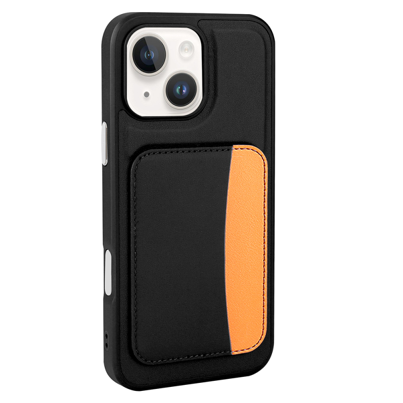 Apple iPhone 14 Kılıf Kartlıklı Zore X-Kart Silikon Kapak - 9