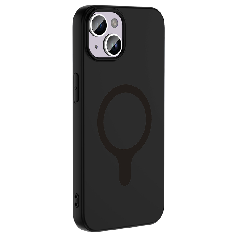 Apple iPhone 14 Kılıf M-Safe Şarj Özellikli Zore Aris Silikon Kapak - 9