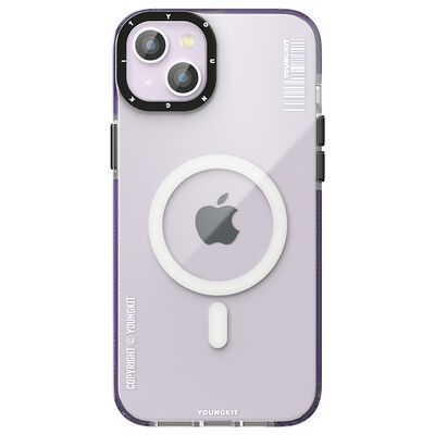 Apple iPhone 14 Kılıf Magsafe Şarj Özellikli YoungKit Exquisite Serisi Kapak - 10